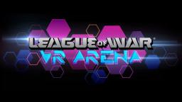 League of War: VR Arena Title Screen